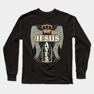 Jesus Saves Long Sleeve T-Shirt